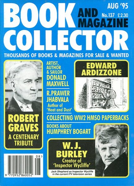 Book and Magazine Collector : No 137 Aug 1995