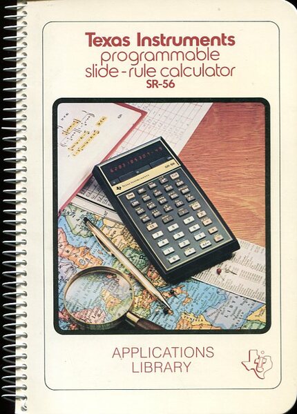Texas Instruments Programmable Slide-Rule Calculator SR-56