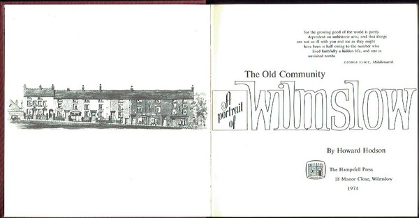 The Old Community : A Portrait of Wilmslow