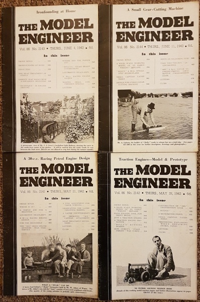 The Model Engineer : 1942 : 4 Copies
