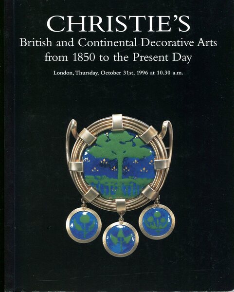 Christies : British & Continental Decorative Arts 1850 to the …