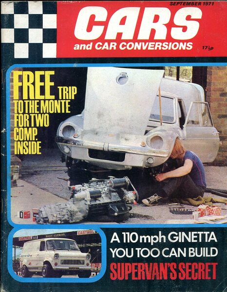 Cars and Car Conversions : Sept 1971