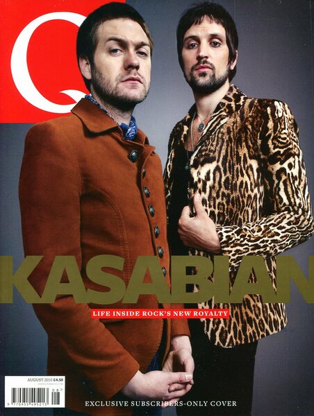 Q Music Magazine : August 2010 : Kasabian on front …