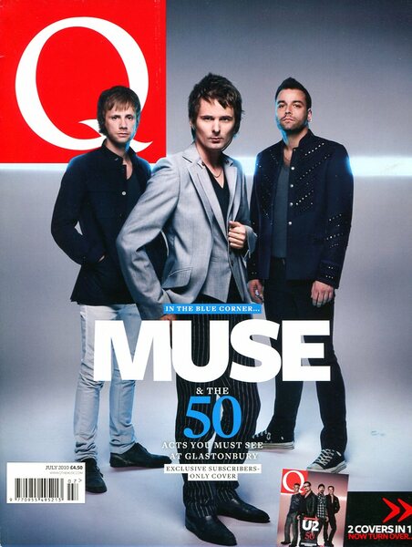 Q Music Magazine : July 2010 : Muse on front …