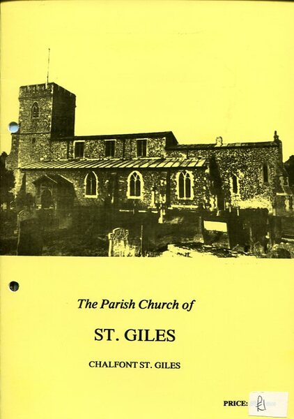 A Short Guide to the Parish Church of St Giles …