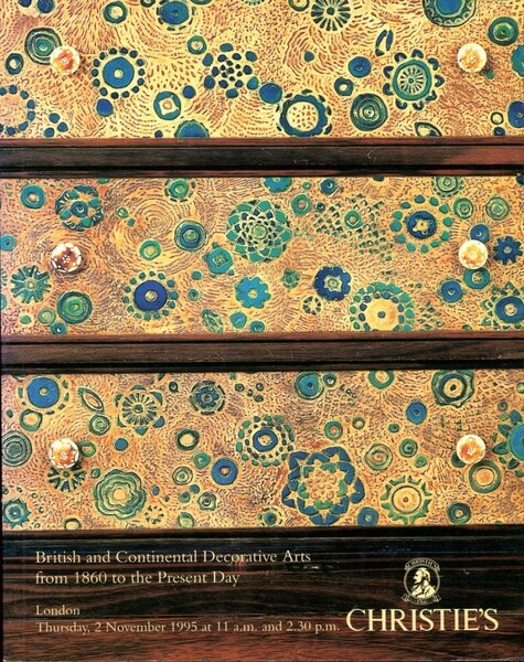 Christie's London : British and Continental Decorative Arts from 1860 …