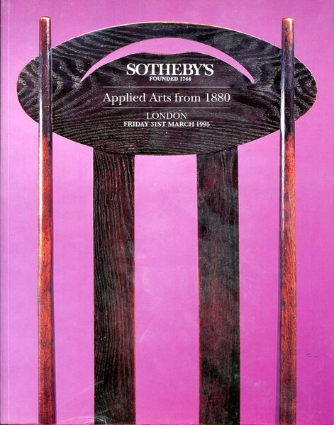 Sotheby's : Applied Arts from 1880 : 31 March 1995