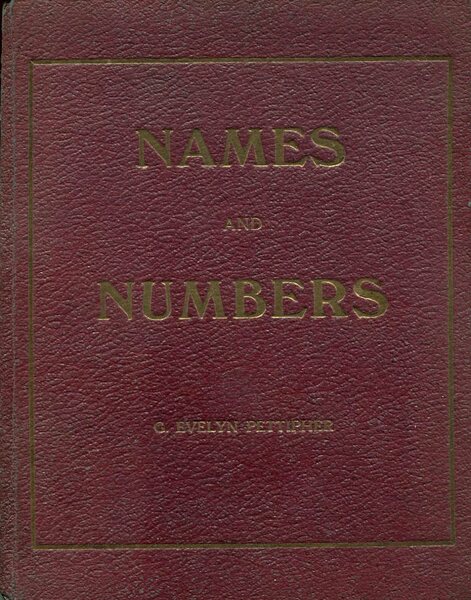 Names and Numbers