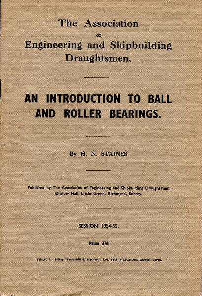 An Introduction to Ball and Roller Bearings