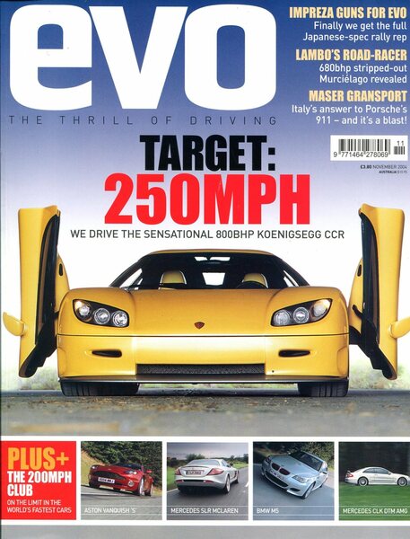 EVO Magazine November 2004 : Number 73