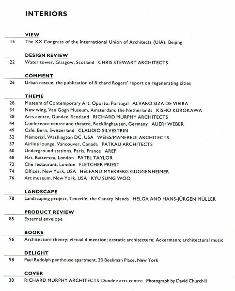 The Architectural Review No. 1230 August 1999