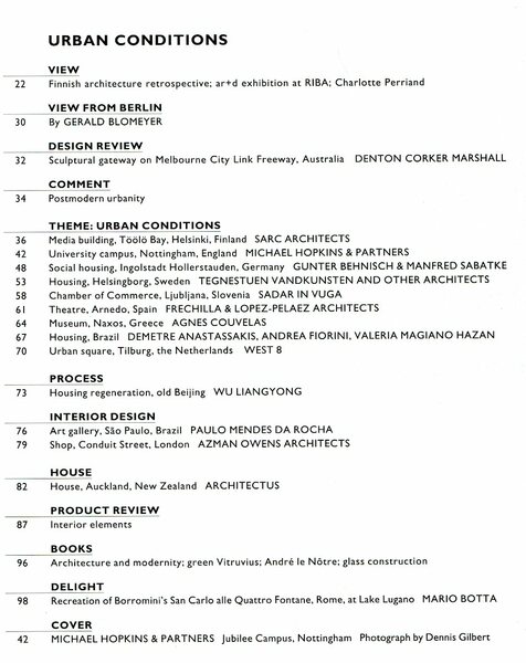 The Architectural Review No. 1236 February 2000