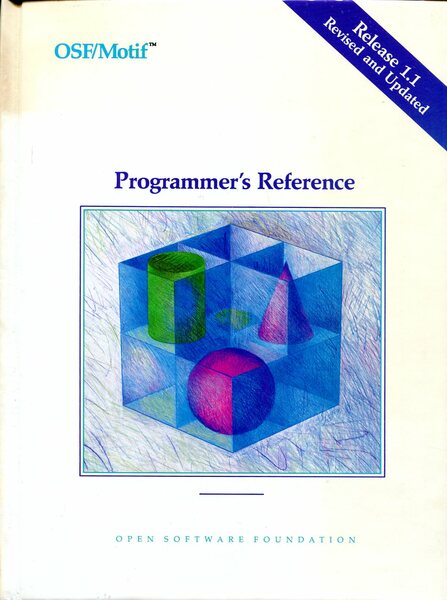 OSF/Motif : Programmer's Reference, Release 1.1