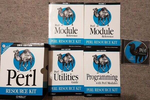 Perl Resource Kit : Unix Edition : Four Volumes Plus …