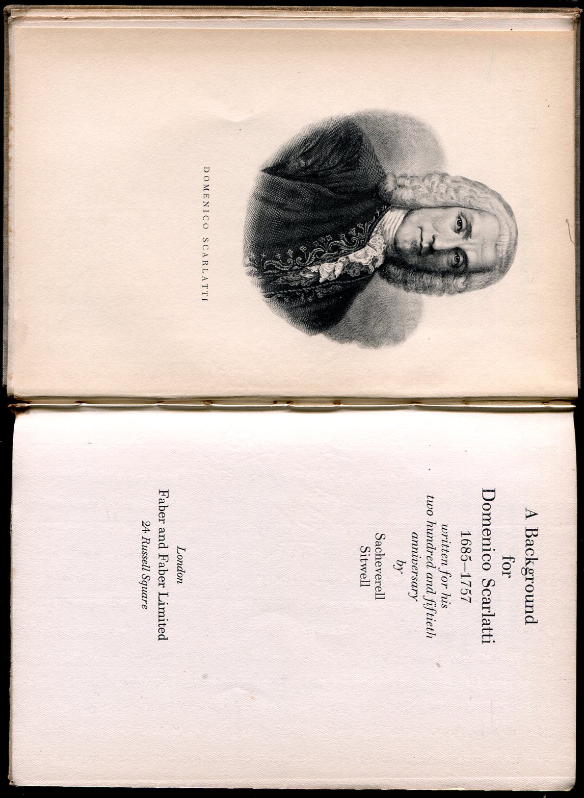 A Background for Domenico Scalatti : 1685-1757 : Written for …