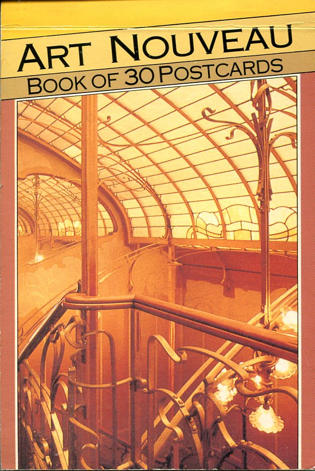 Art Nouveau : Book of 30 Postcards