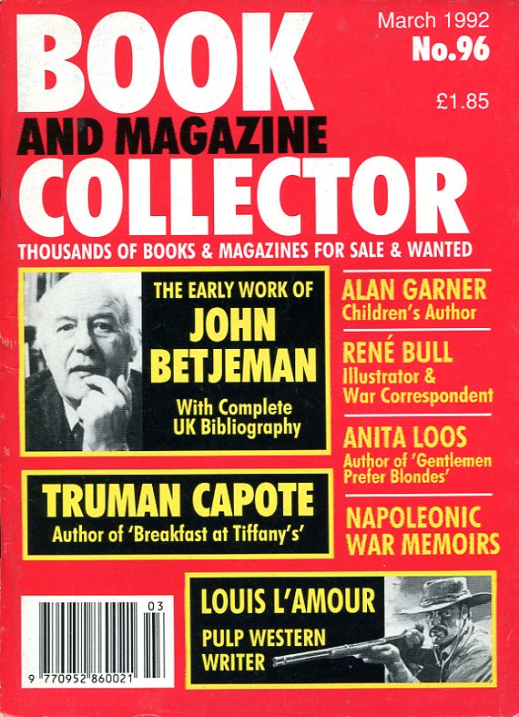 Book and Magazine Collector : No 96 March 1992