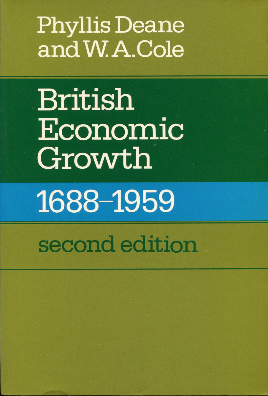 British Economic Growth 1688-1959