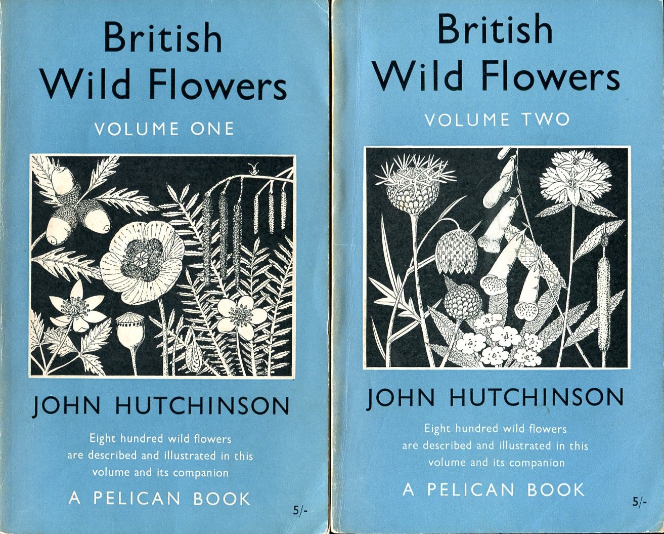 Brtish Wild Flowers : Volumes One & Two