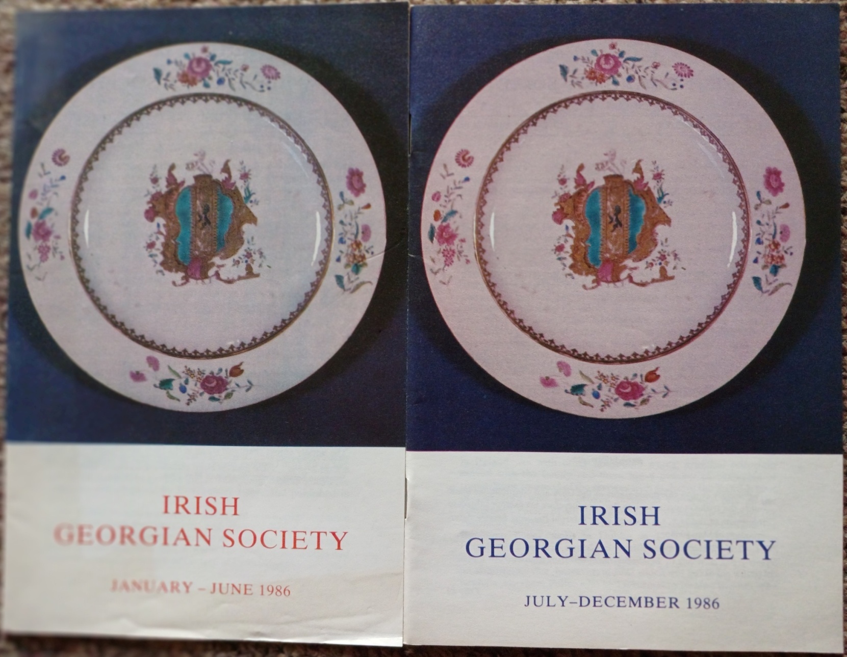 Bulletin of the Irish Georgian Society 1986 (all year)