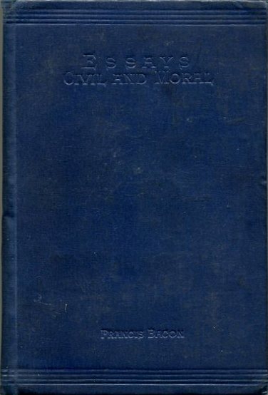 Essays Civil and Moral