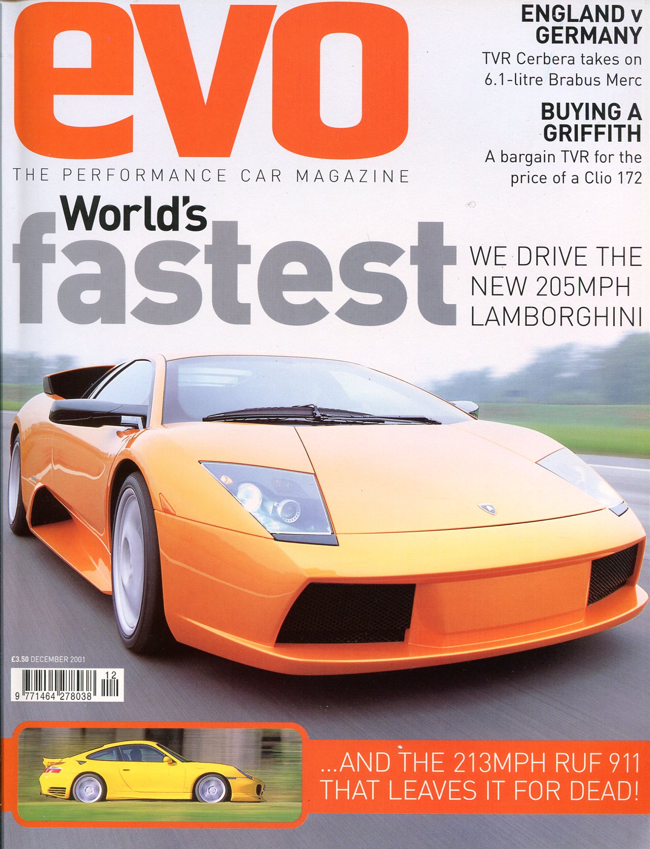 EVO Magazine December 2001 : Number 38