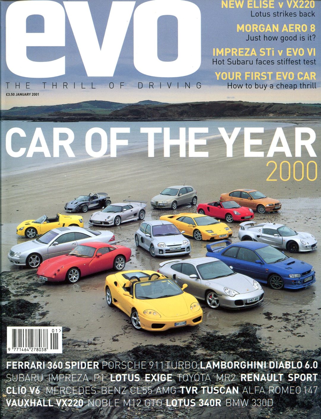 EVO Magazine January 2001 : Number 27