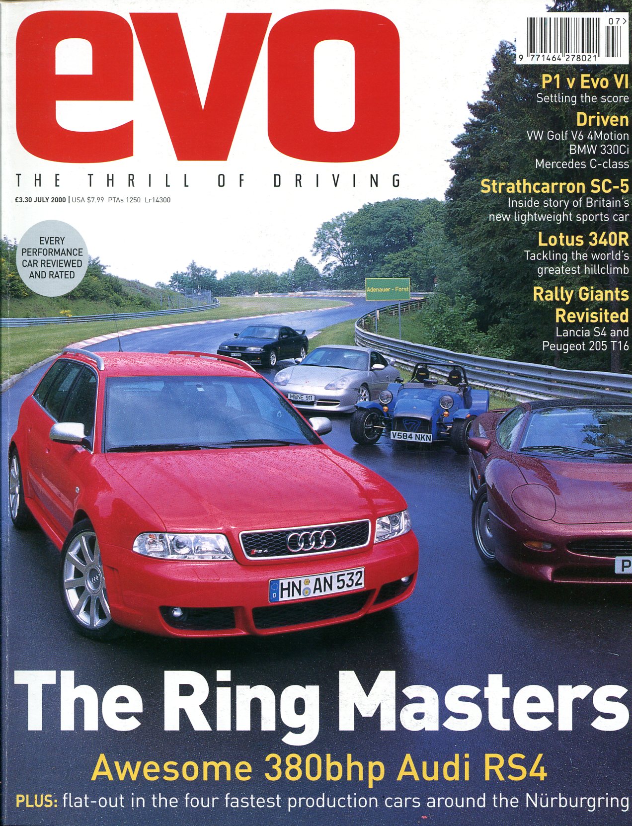 EVO Magazine July 2000 : Number 21