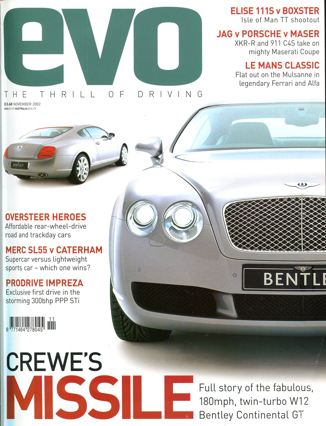 EVO Magazine November 2002 : Number 49