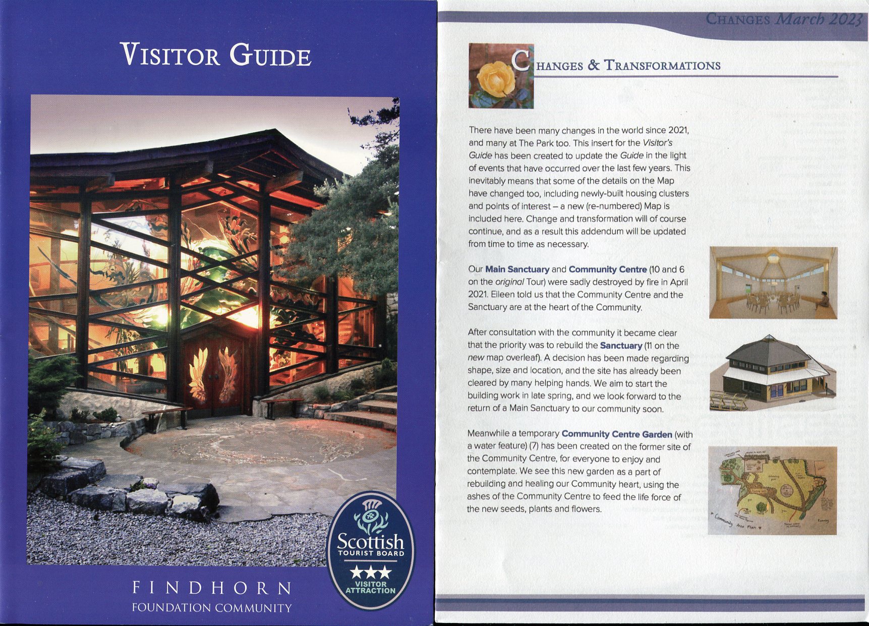 Findhorn Foundation Community : Visitor Guide (& update)