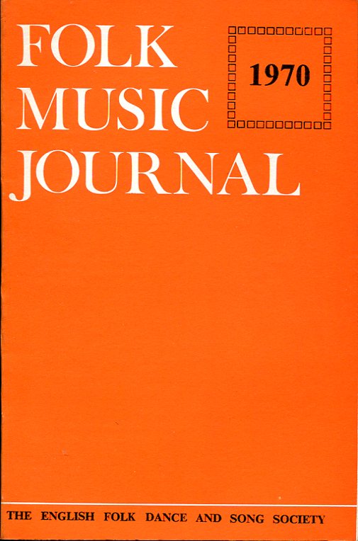 Folk Music Journal : Volume 2 Number 1 - 1970