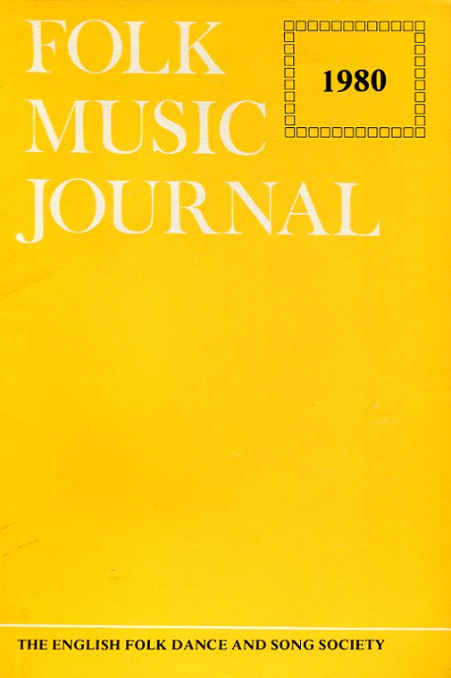 Folk Music Journal : Volume 4 Number 1 - 1980