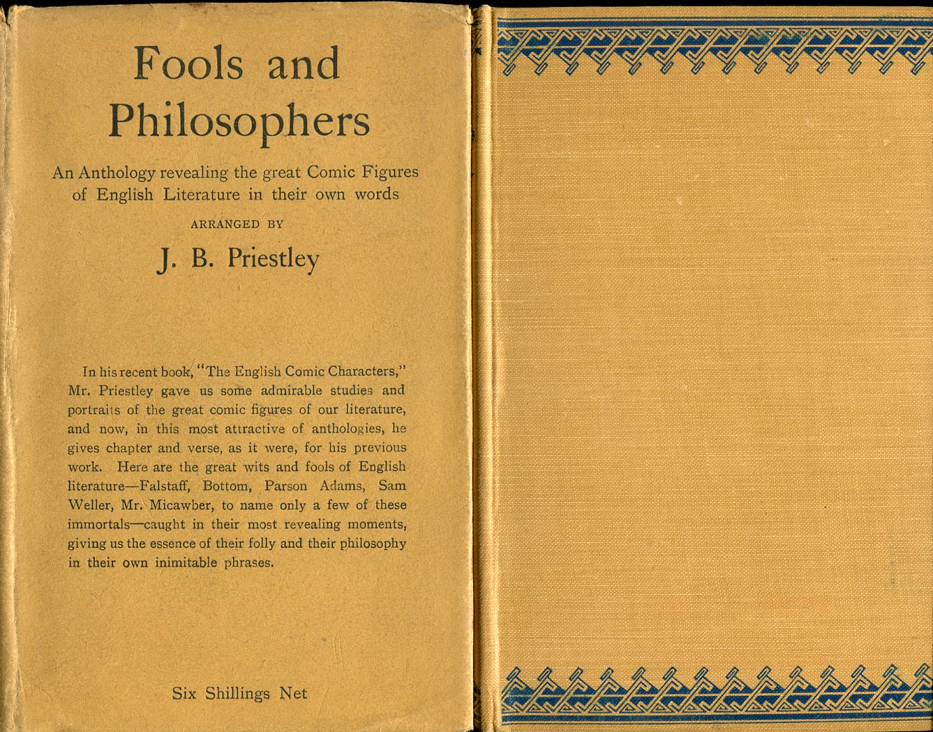 Fools and Philosophers : A Gallery of Comic Figures from …