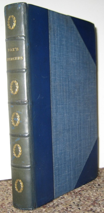 Fox's Speeches during the French Revolutionary War Period