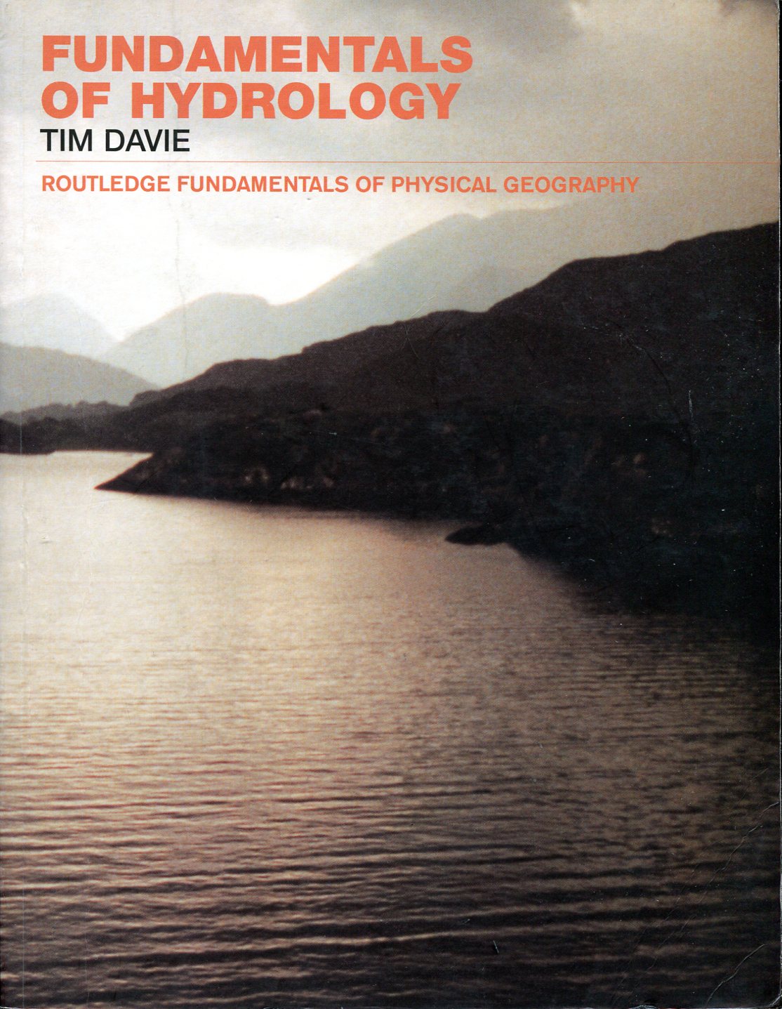 Fundamentals of Hydrology