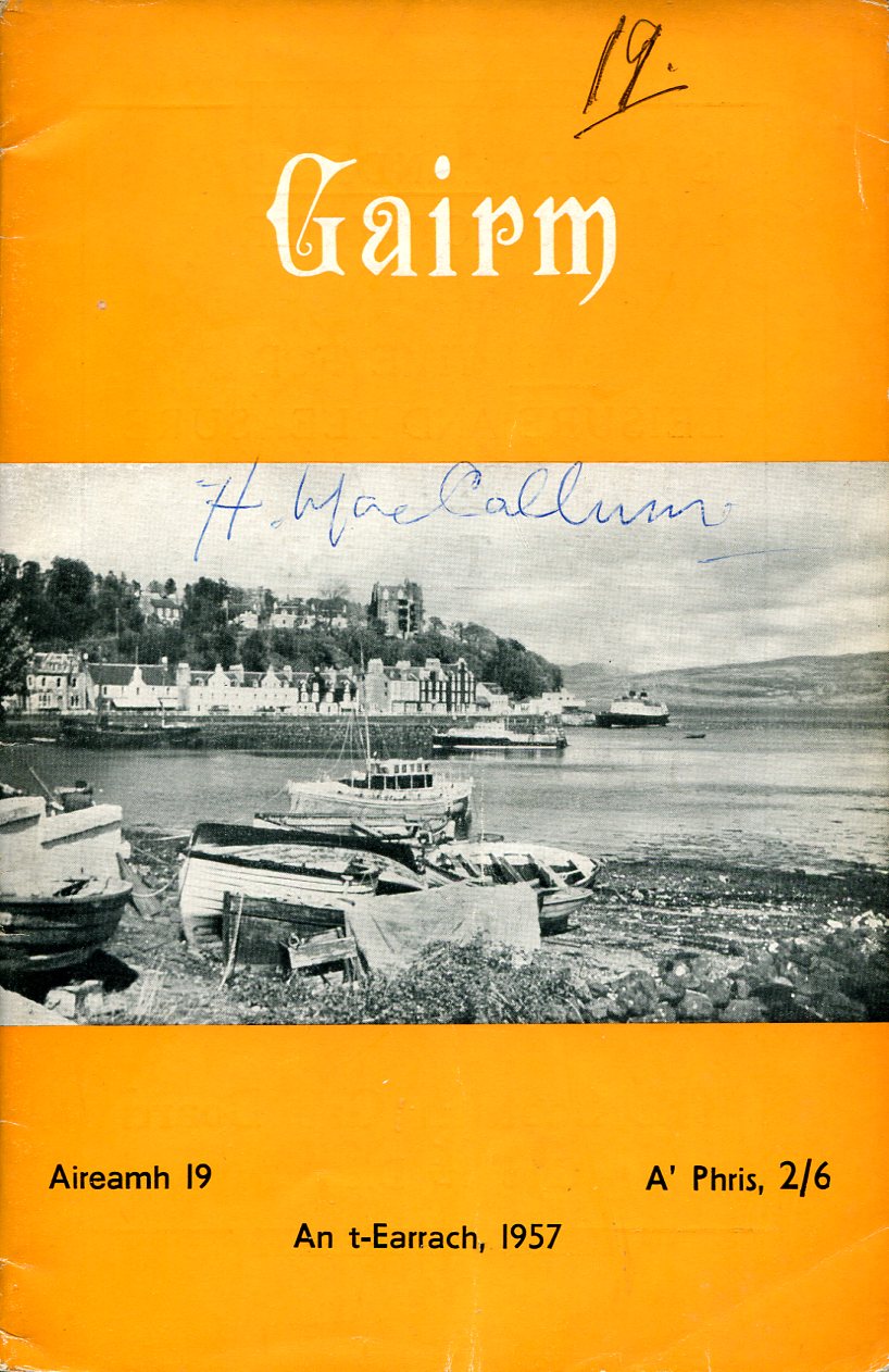Gairm : Spring 1957 - No 19