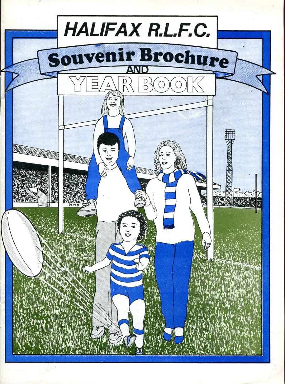 Halifax R.L.F.C. Souvenir Brochure and Year Book