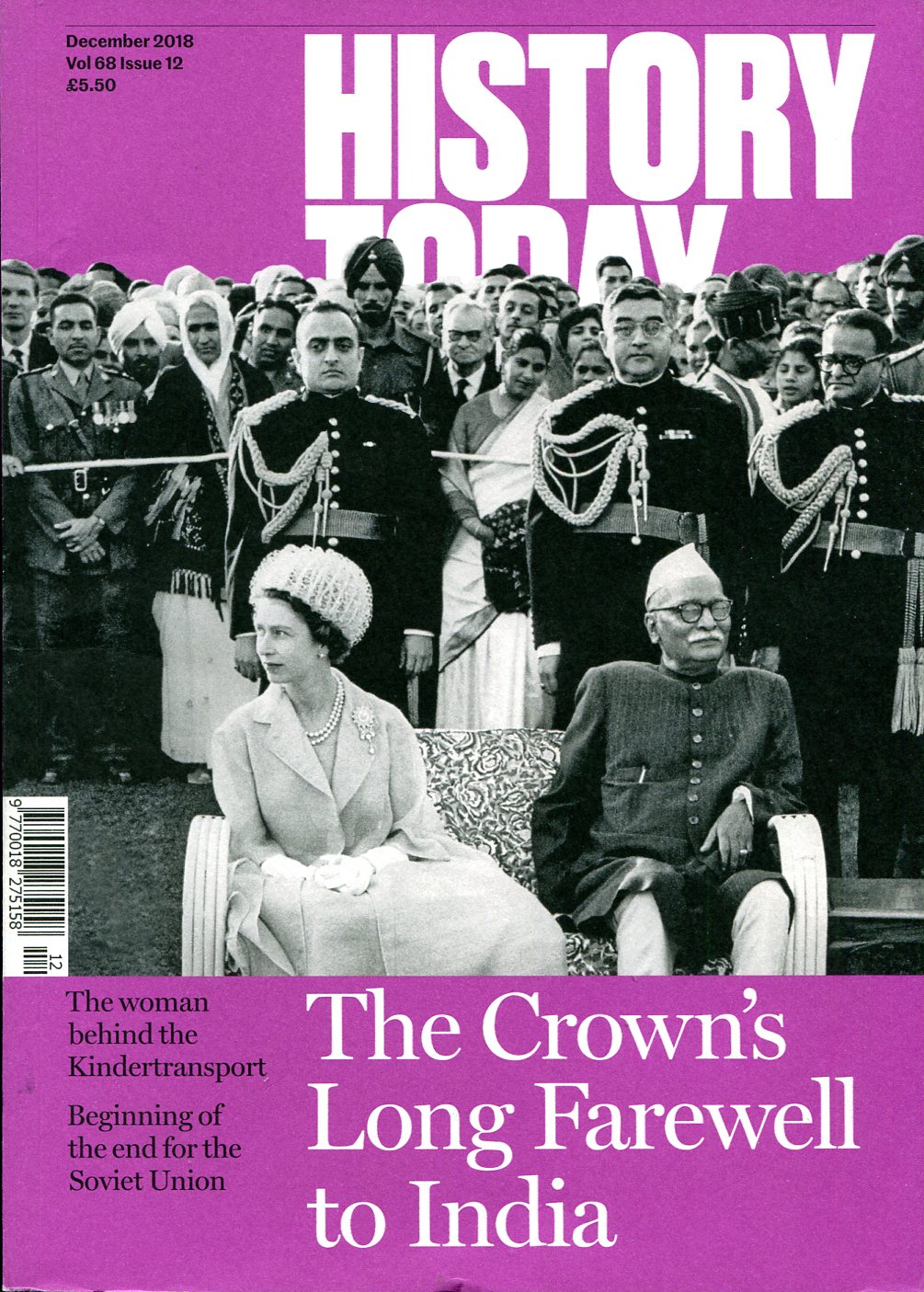 History Today : December 2018 : Vol. 68 Issue 12