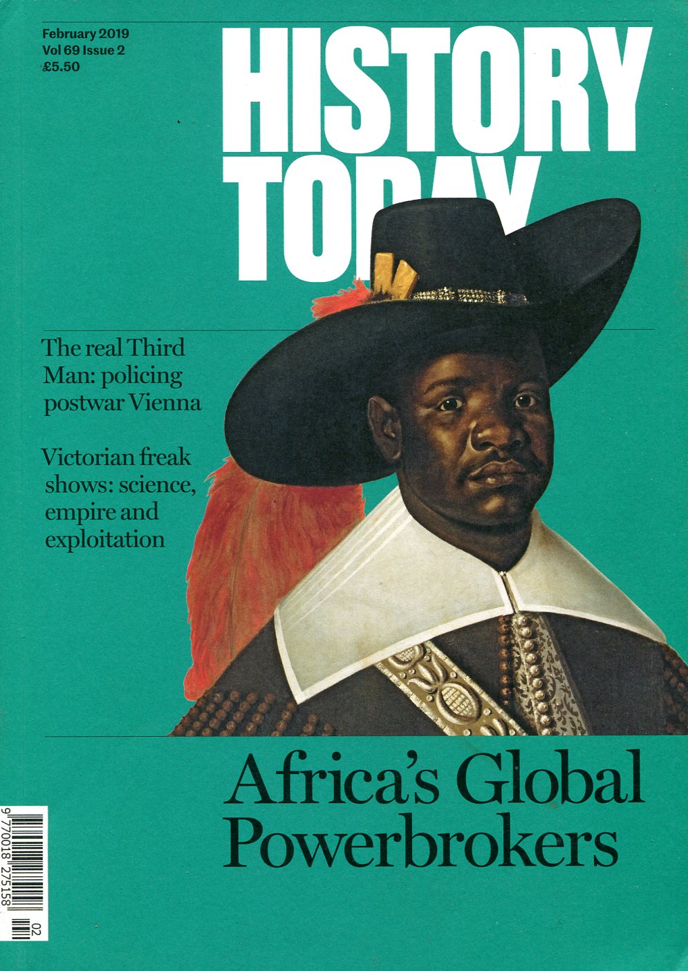 History Today : Feb 2019 : Vol. 69 Issue 2