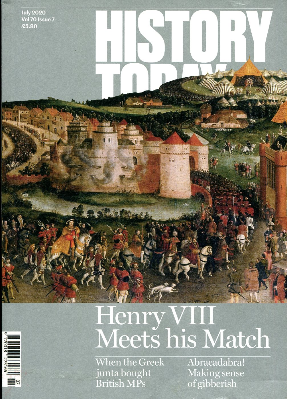 History Today : July 2020 : Vol. 70 Issue 7