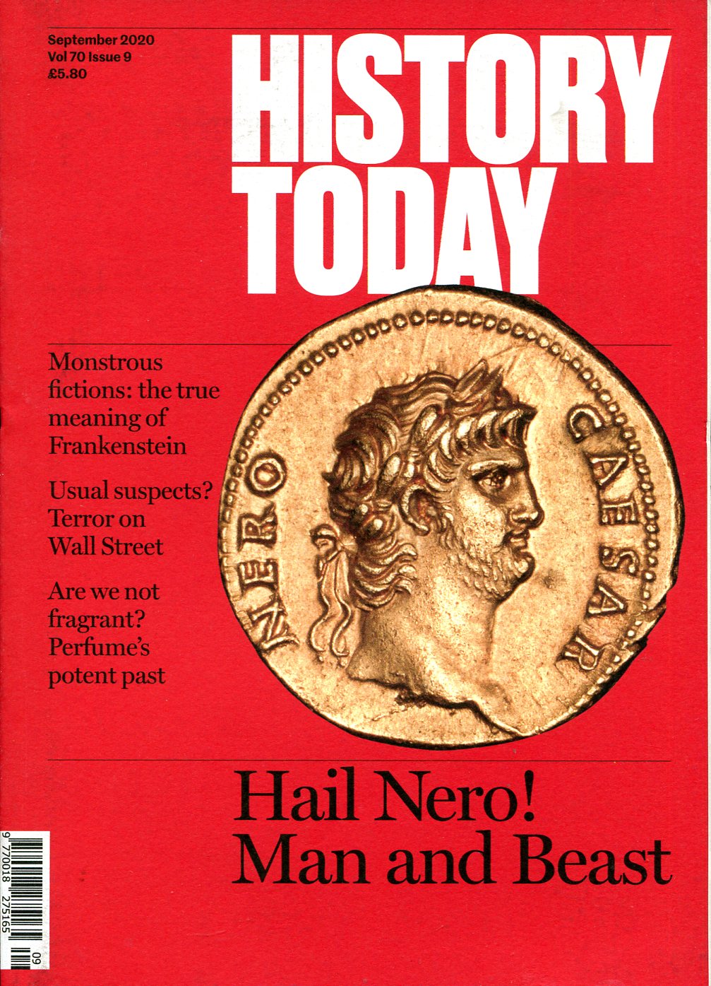 History Today : September 2020 : Vol. 70 Issue 9