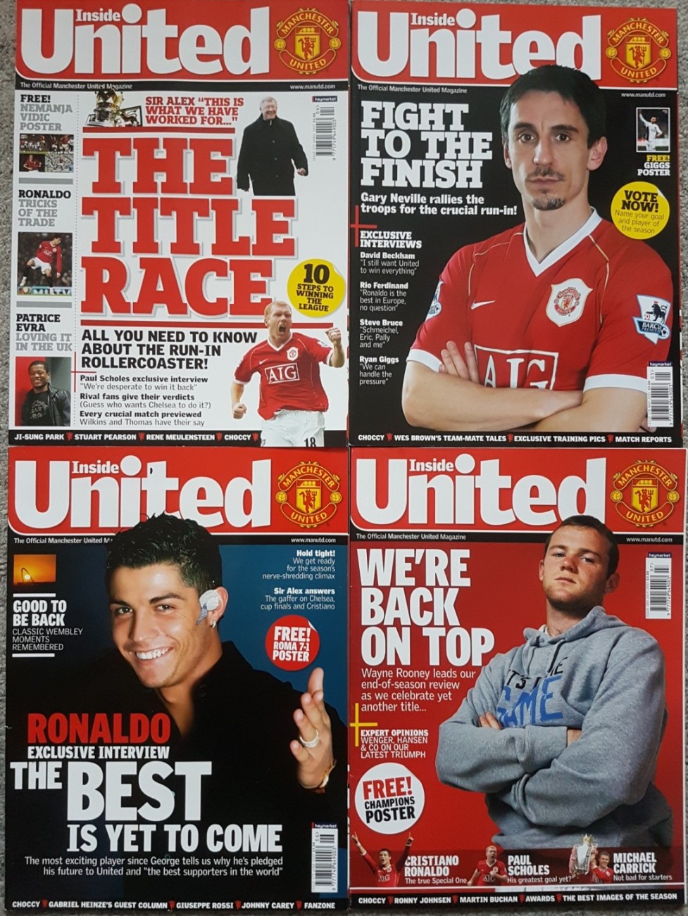 Inside United : The Official Magazine of Manchester United (4 …