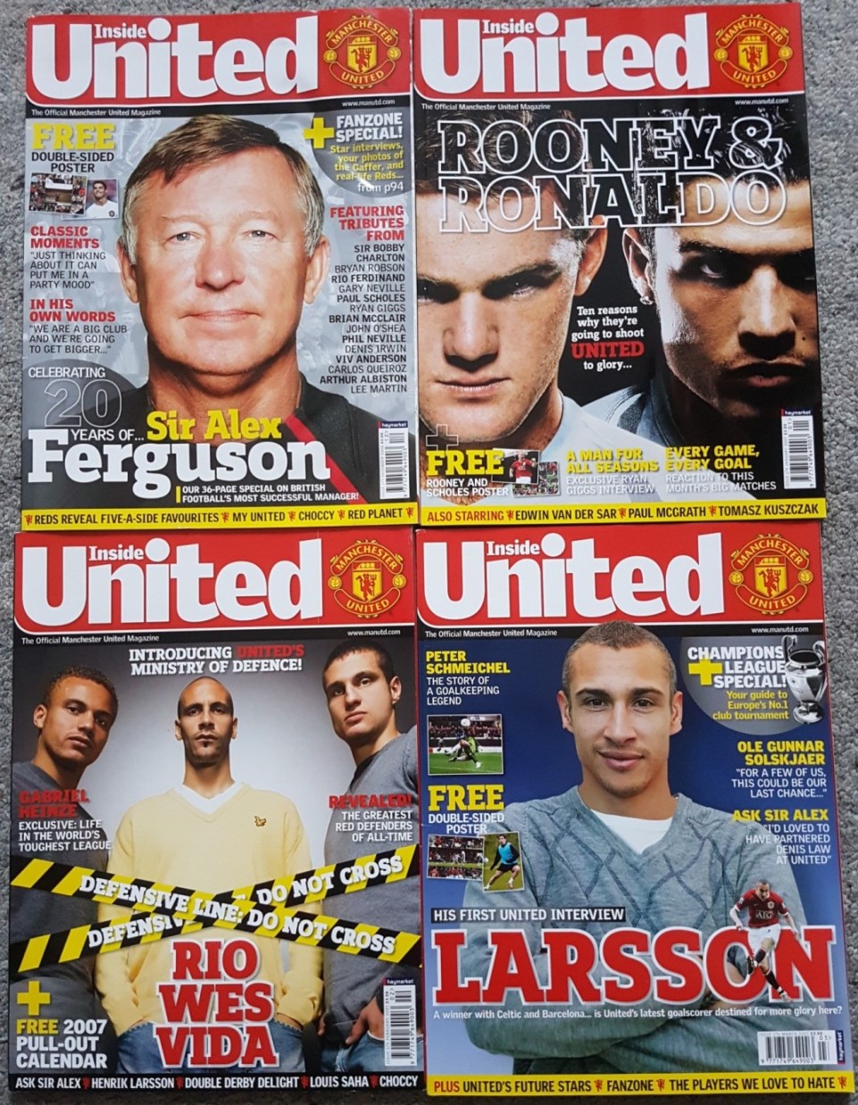 Inside United : The Official Magazine of Manchester United (4 …