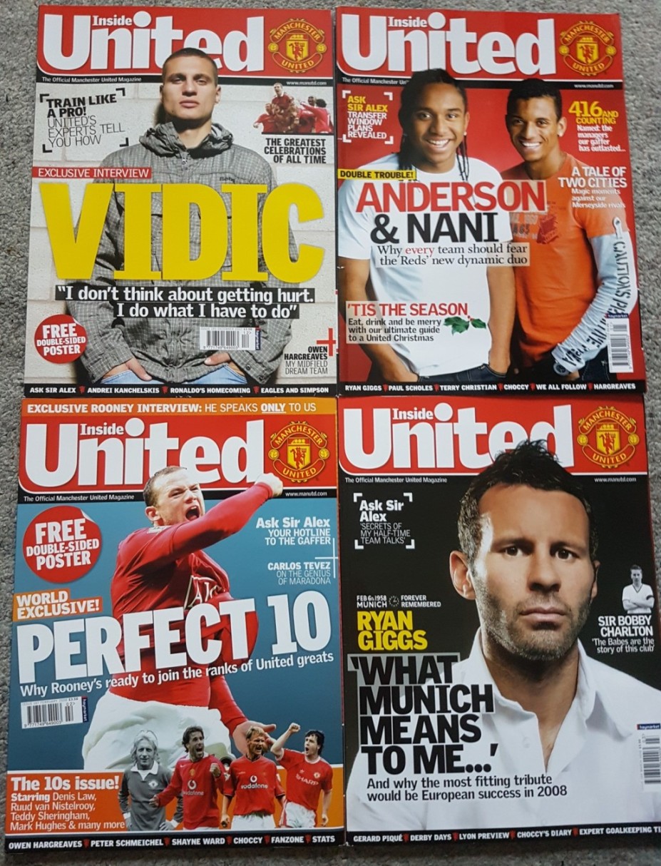 Inside United : The Official Magazine of Manchester United (4 …