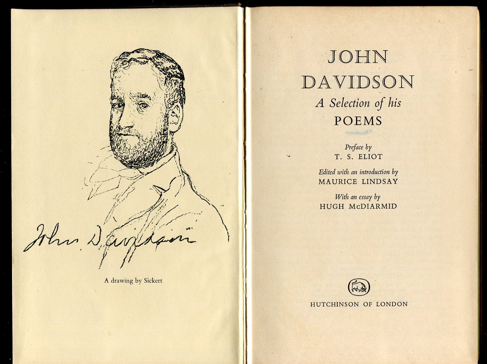 John Davidson : A Selection of His Poems