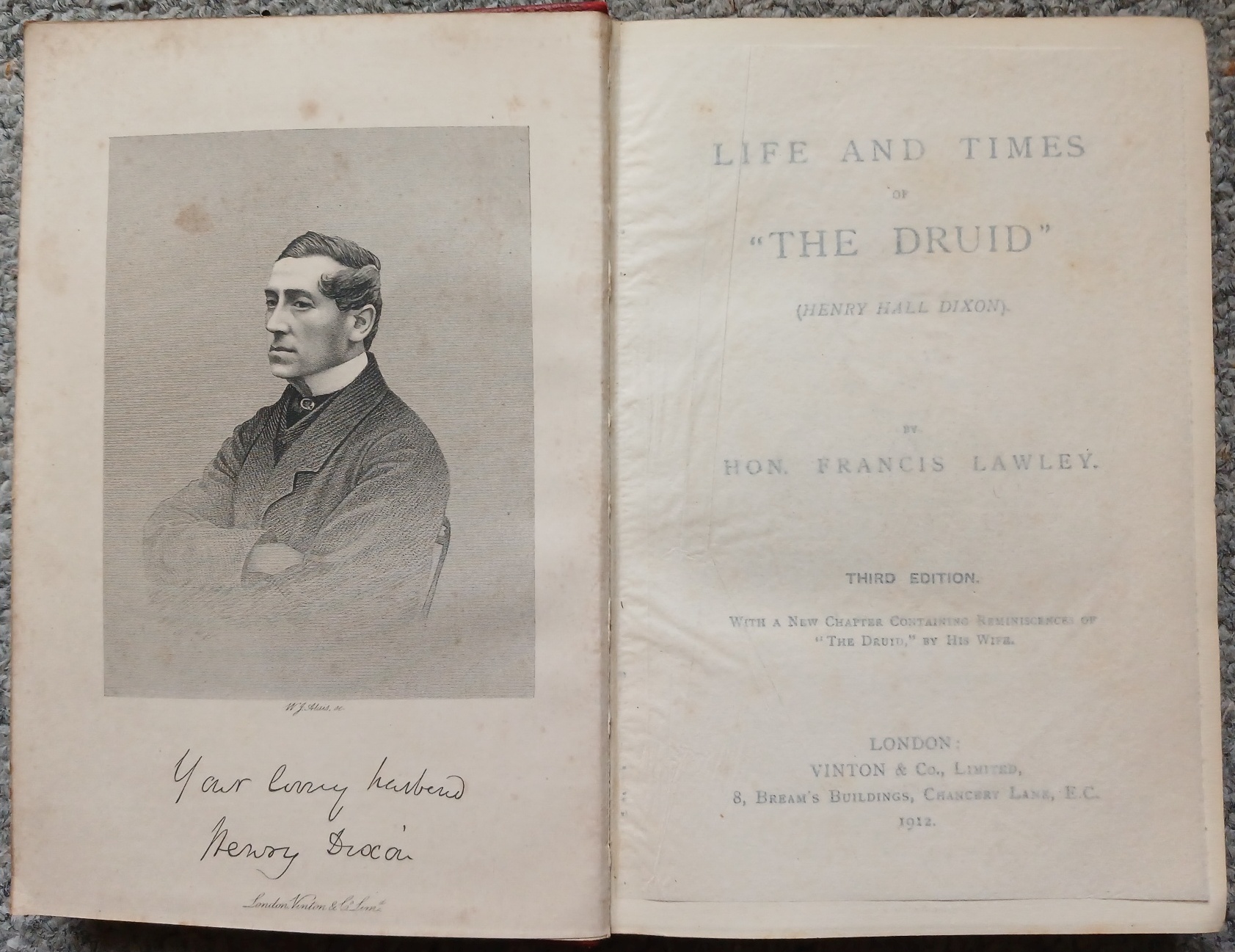 Life and Times of 'The Druid' (Henry Hall Dixon)