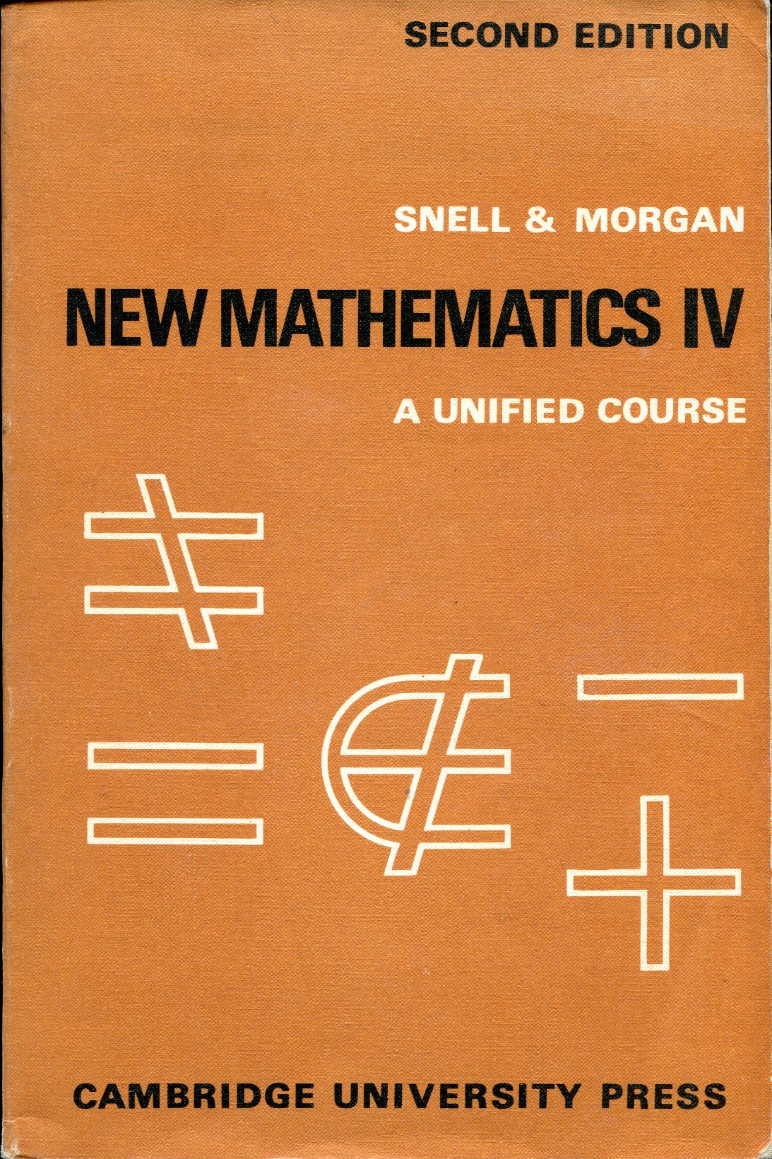 New Mathematics IV : A Unified Course