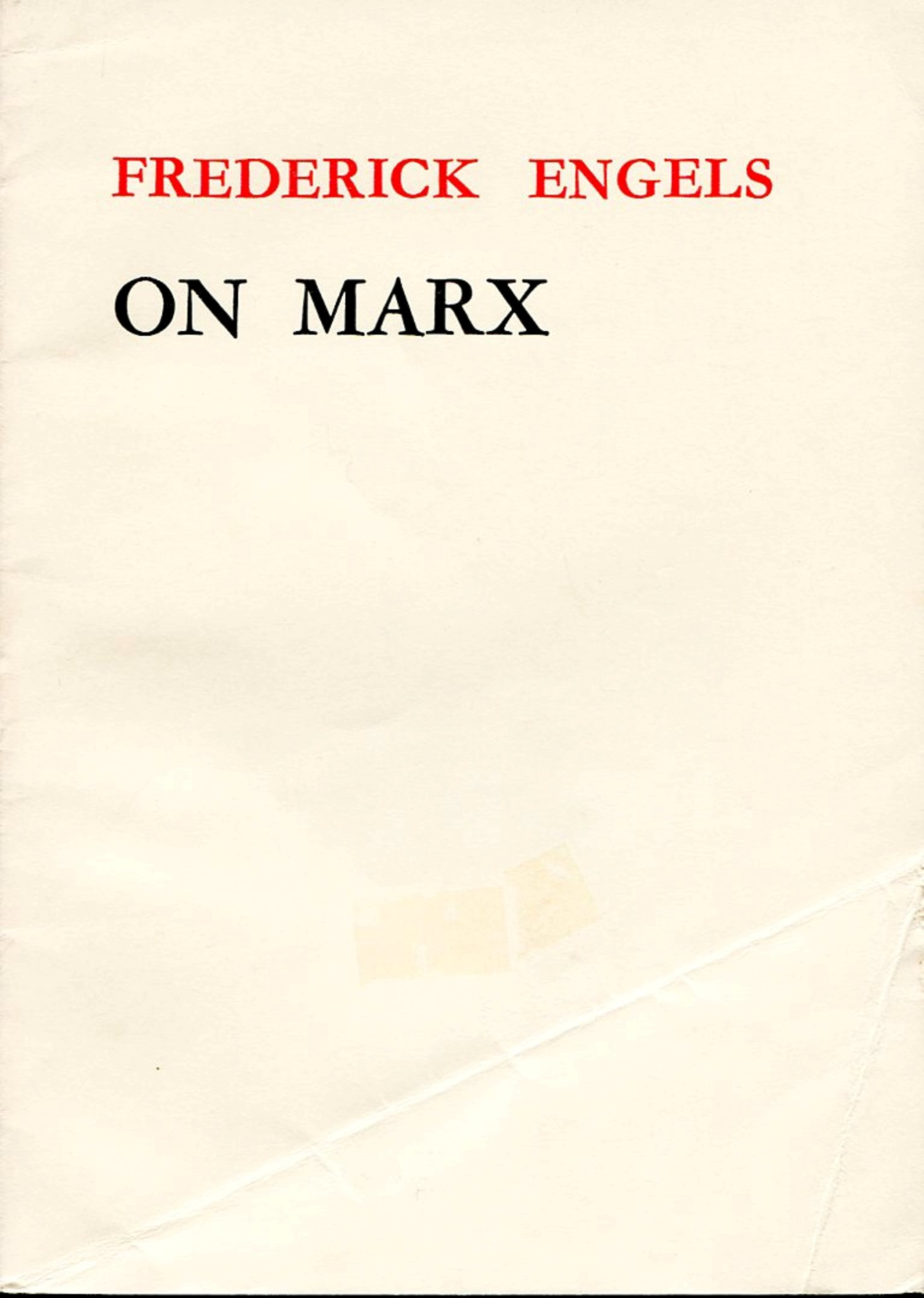 On Marx