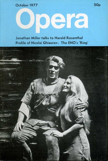 Opera (magazine) - Volume 28 No 10 : October 1977