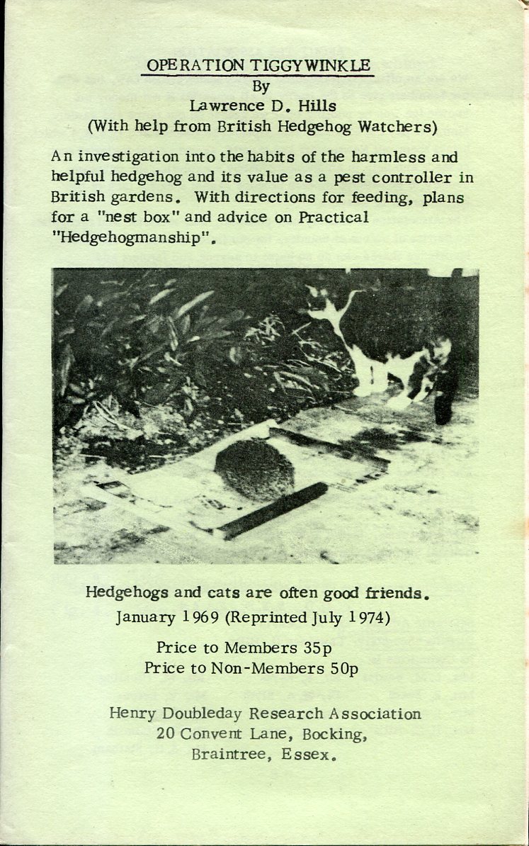 Operation Tiggywinkle (the hedgehog)